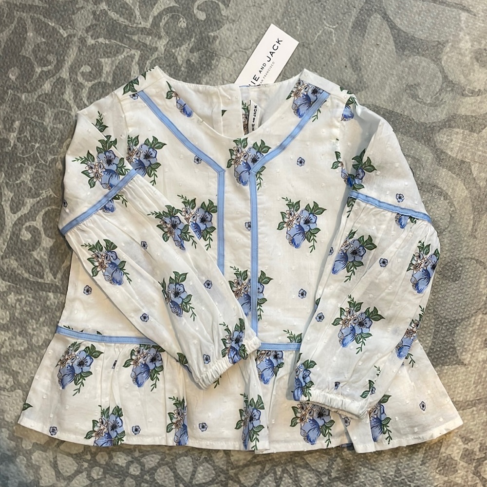NWT Janie and Jack 18-24 month floral top